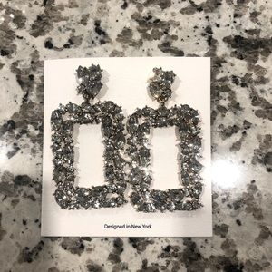 Never been worn Door knocker earrings